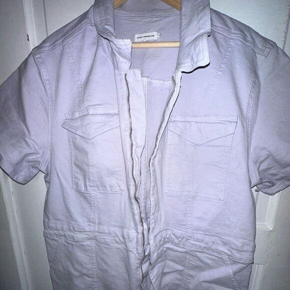 Good American Fit for Success Jumpsuit in Lilac Size 4X - Picture 5 of 7
